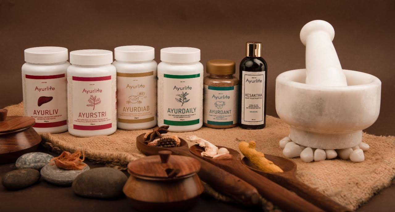 Traditional product in studio light